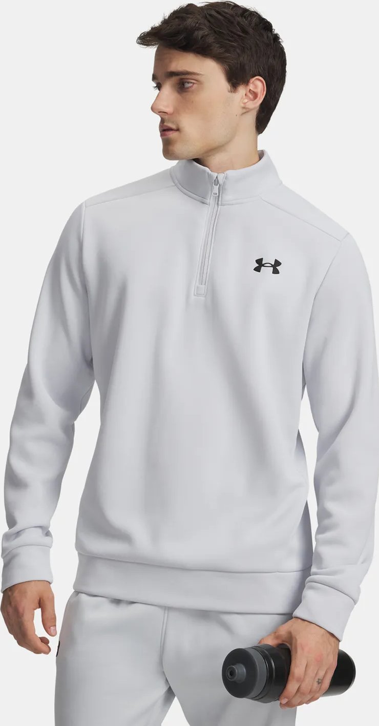 Under Armour Fleece 1/4 Zip men's sweatshirt, halo gray