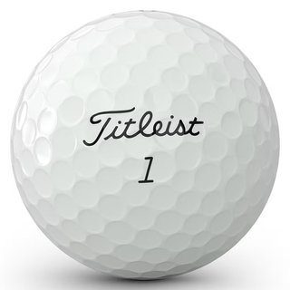 Titleist AVX golf balls, black text: CCC