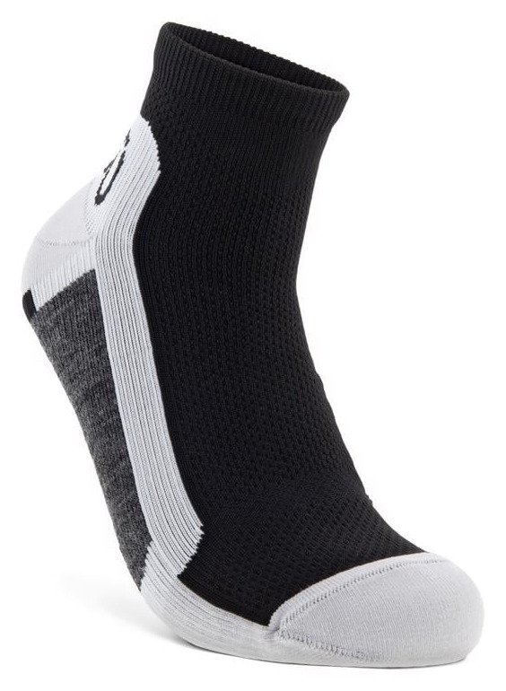 Ecco Tech Sporty Ankle-Cut socks, Black/White