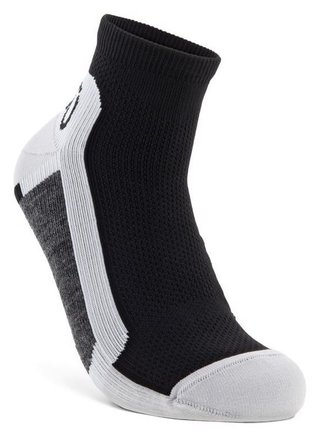 Ecco Tech Sporty Ankle-Cut socks, Black/White