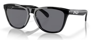 Oakley Frogskins sunglasses, polished black w/grey