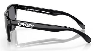 Oakley Frogskins sunglasses, polished black w/grey