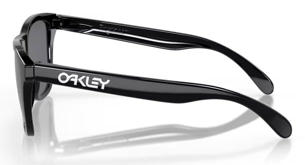 Oakley Frogskins sunglasses, polished black w/grey