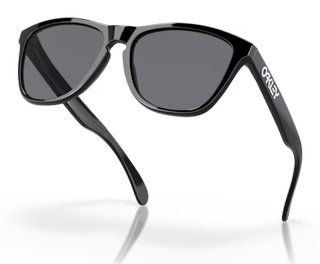 Oakley Frogskins sunglasses, polished black w/grey