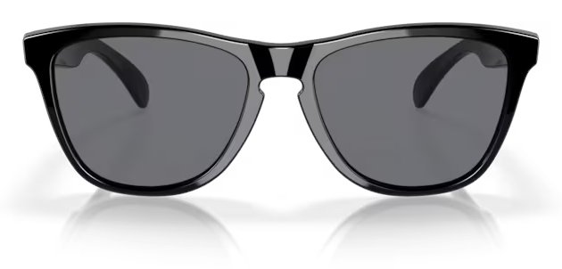 Oakley Frogskins sunglasses, polished black w/grey