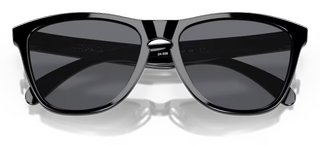 Oakley Frogskins sunglasses, polished black w/grey
