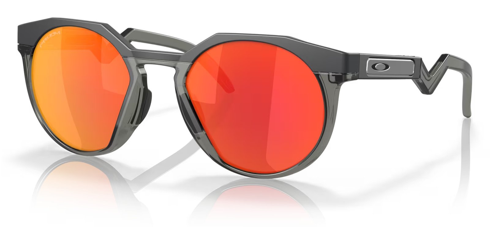 Oakley HSTN MtCrbn/GrySmk w/ Prizm Ruby sunglasses