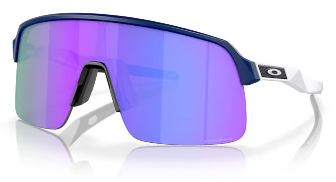 Oakley Sutro Lite Matte Navy/Matte White w/Prizm Violet sunglasses