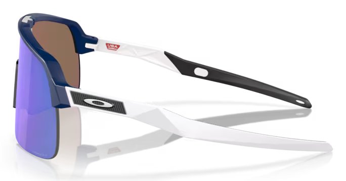 Oakley Sutro Lite Matte Navy/Matte White w/Prizm Violet sunglasses