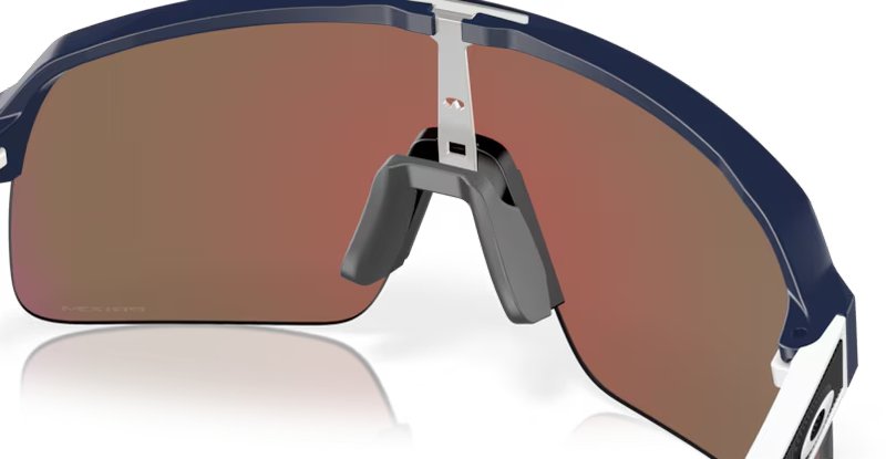 Oakley Sutro Lite Matte Navy/Matte White w/Prizm Violet sunglasses