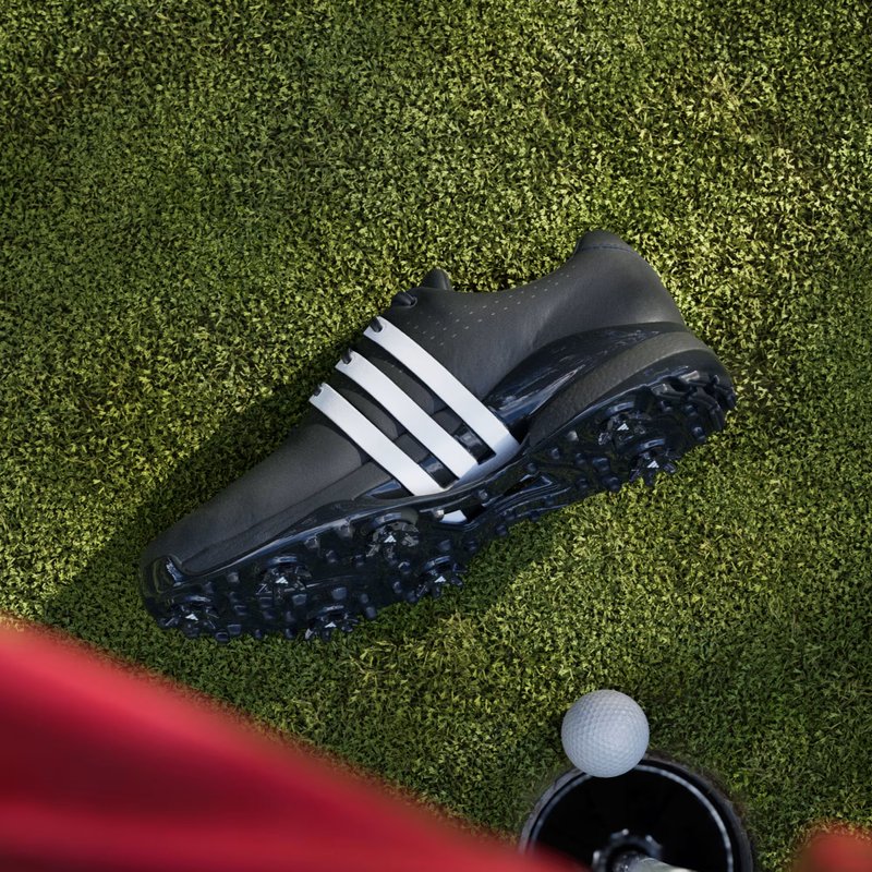 Adidas Tour360 24 men's golf shoes, core black/cloud white/core black
