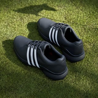 Adidas Tour360 24 men's golf shoes, core black/cloud white/core black