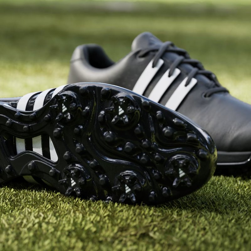 Adidas Tour360 24 men's golf shoes, core black/cloud white/core black