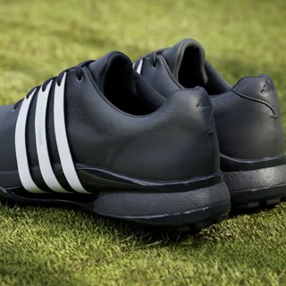Adidas Tour360 24 men's golf shoes, core black/cloud white/core black