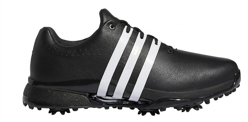 Adidas Tour360 24 men's golf shoes, core black/cloud white/core black