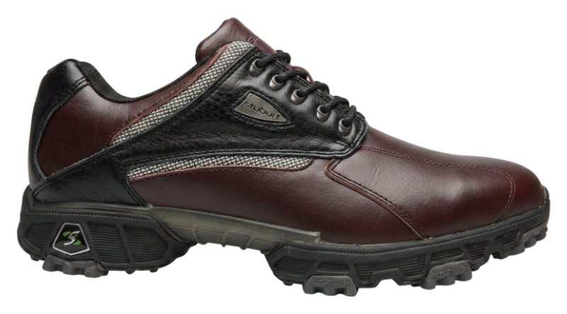 Stuburt Pro-am III men's golf shoes, burgund/black