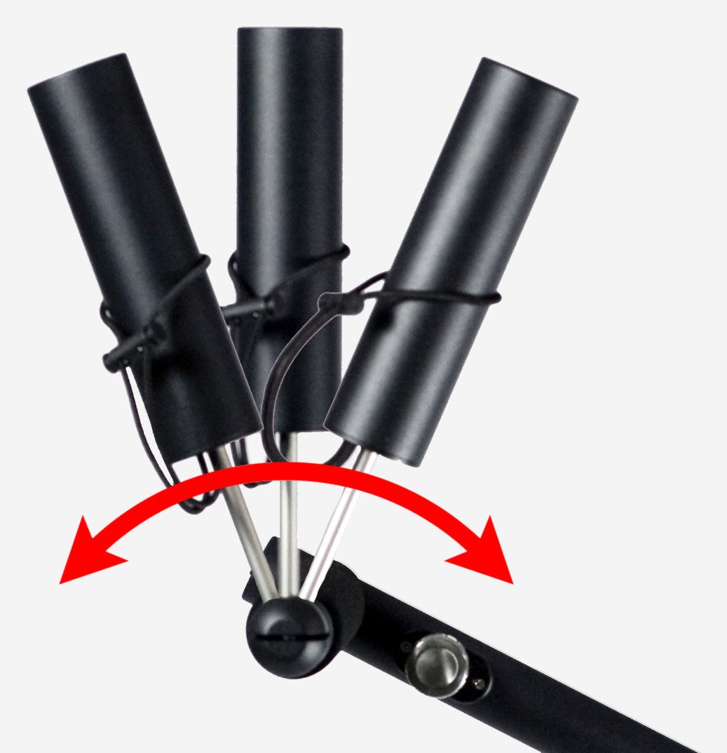 Davies Caddy Compact umbrella holder for Davies Caddy SMART and QUICK FOLD, black matt