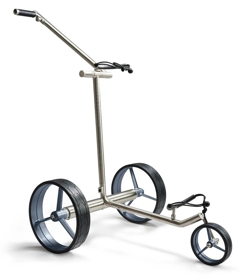 Davies Caddy Premium L Brush electric trolley, silver
