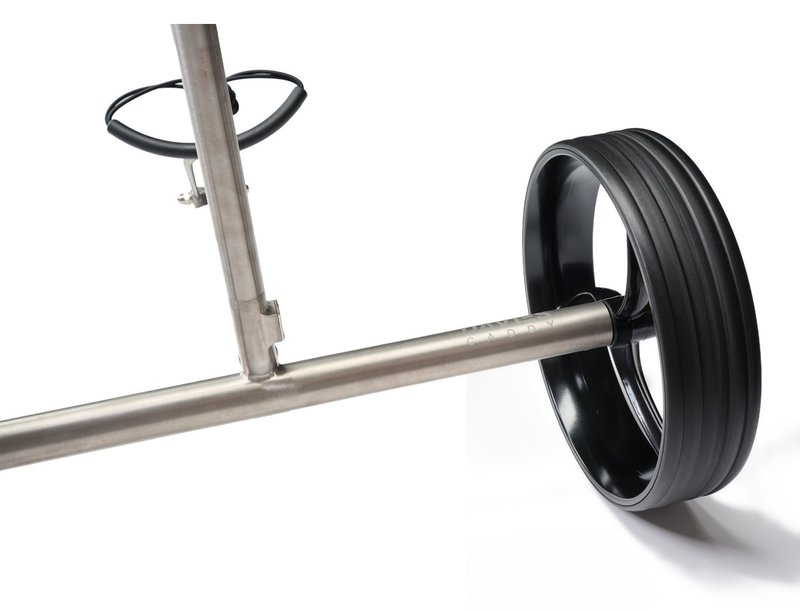 Davies Caddy Titan electric trolley, grey/black wheels