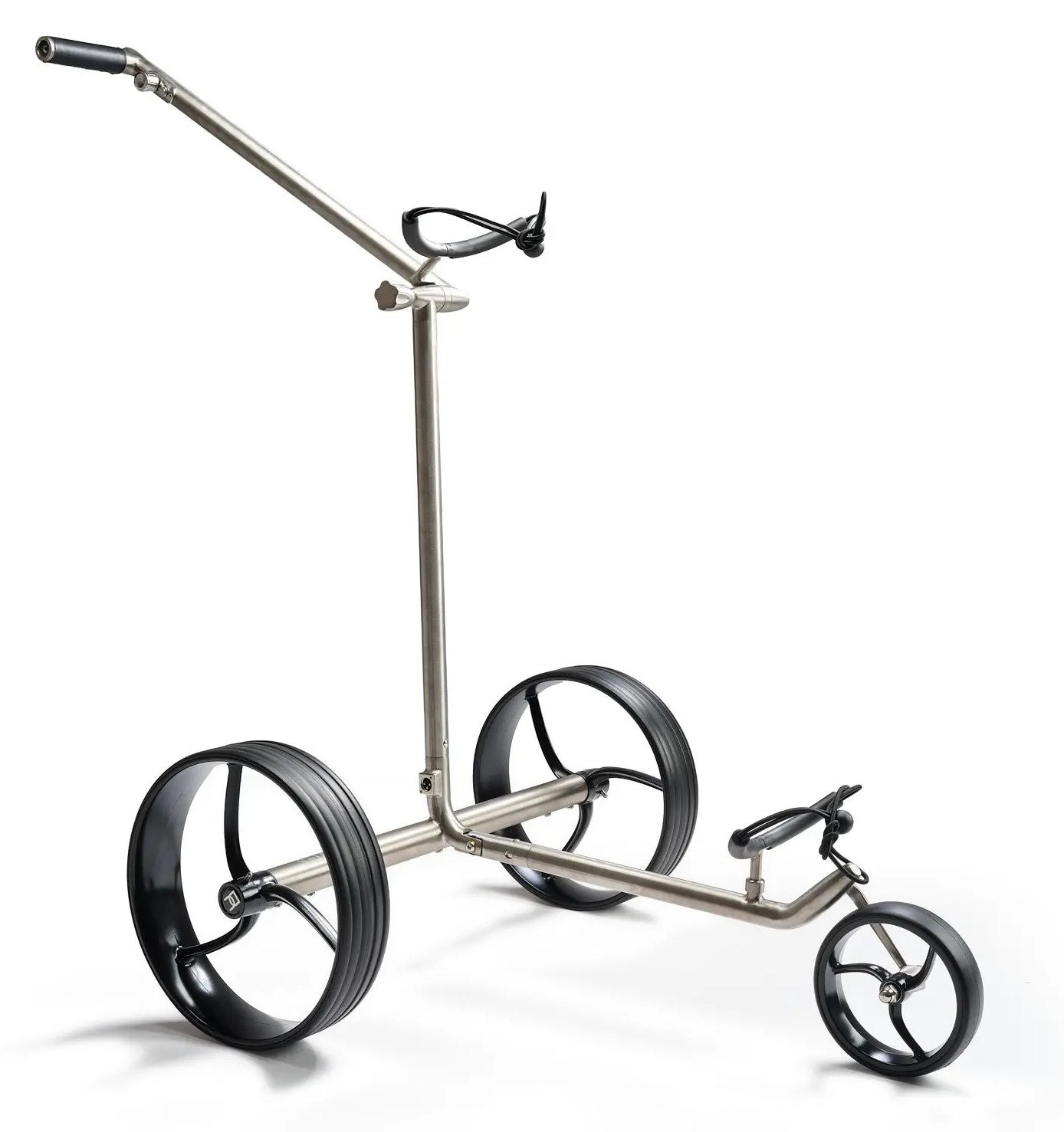 Davies Caddy Titan DHC electric trolley, titanium