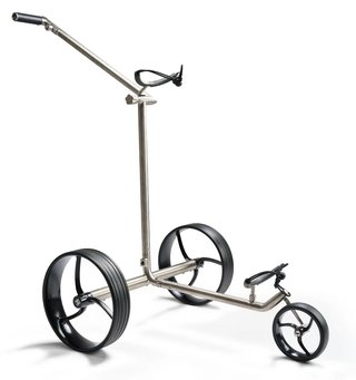Davies Caddy Titan DHC electric trolley, titanium