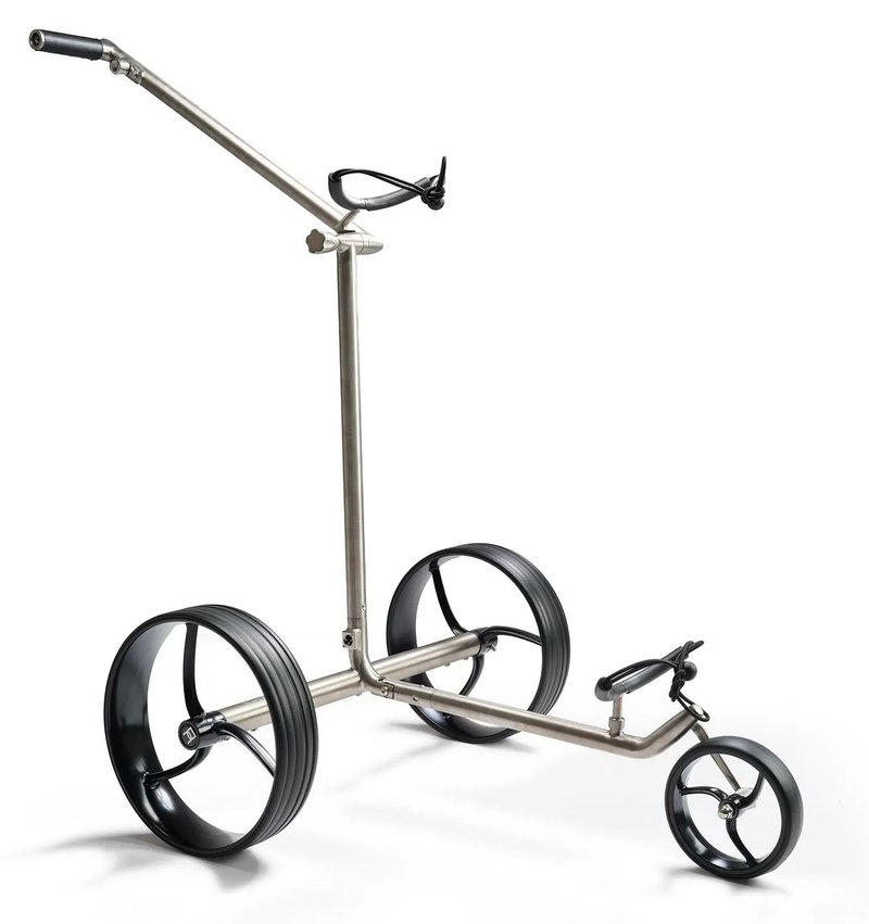 Davies Caddy Titan DHC electric trolley, titanium