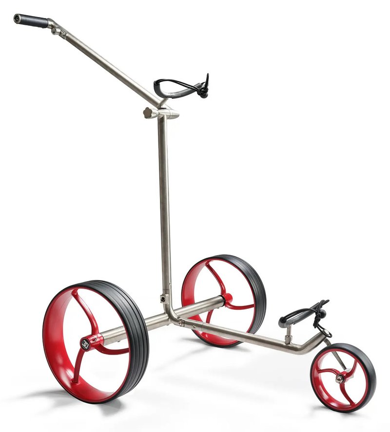 Davies Caddy Titan DHC electric trolley, titanium