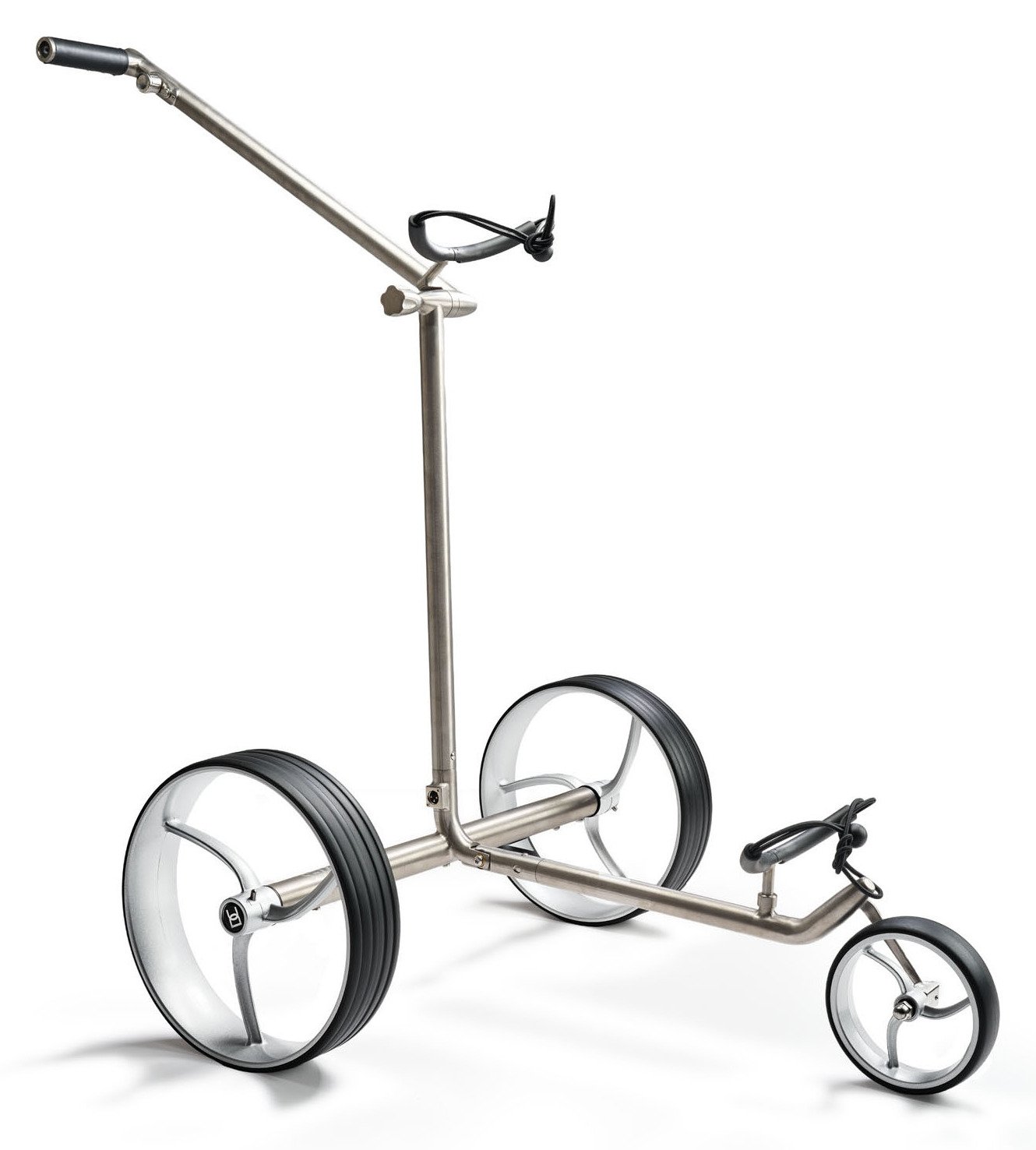 Davies Caddy Titan DHC electric trolley, titanium