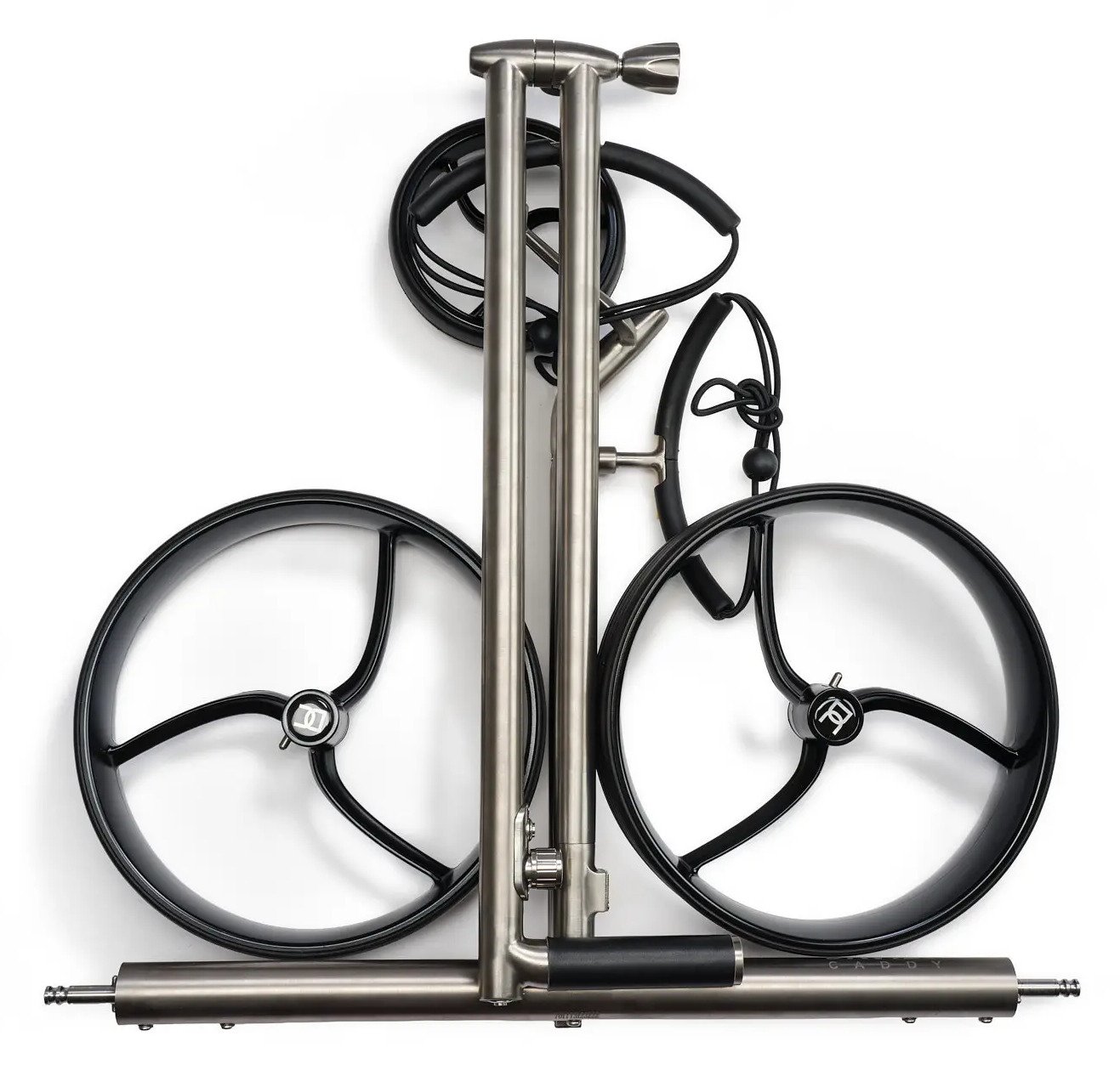 Davies Caddy Titan DHC electric trolley, titanium