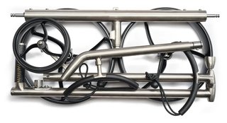 Davies Caddy Titan DHC electric trolley, titanium