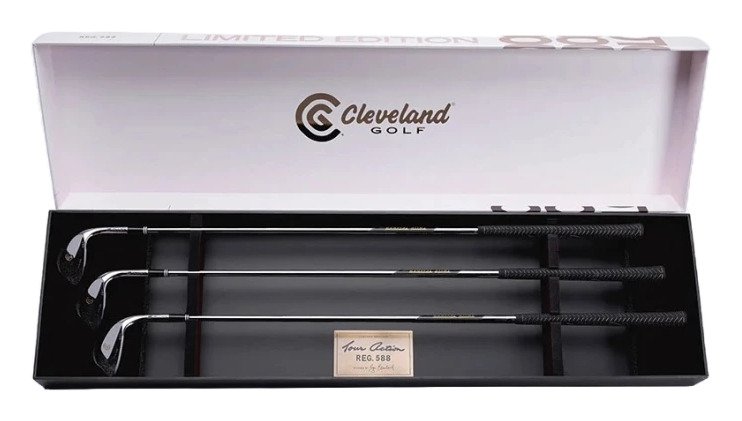 Cleveland 588 Tour Action Wedge Box men's wedge set, steel, 52°, 56°, 60°