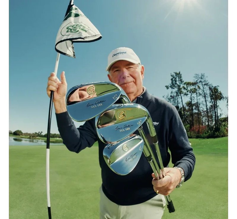 Cleveland 588 Tour Action Wedge Box men's wedge set, steel, 52°, 56°, 60°