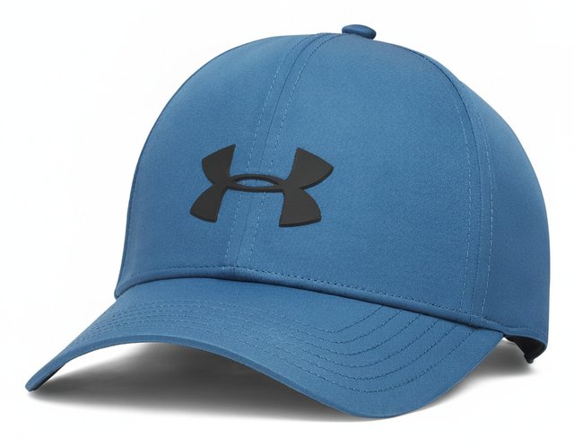 Golf cap with a structured front panel, ready for a stitched logo