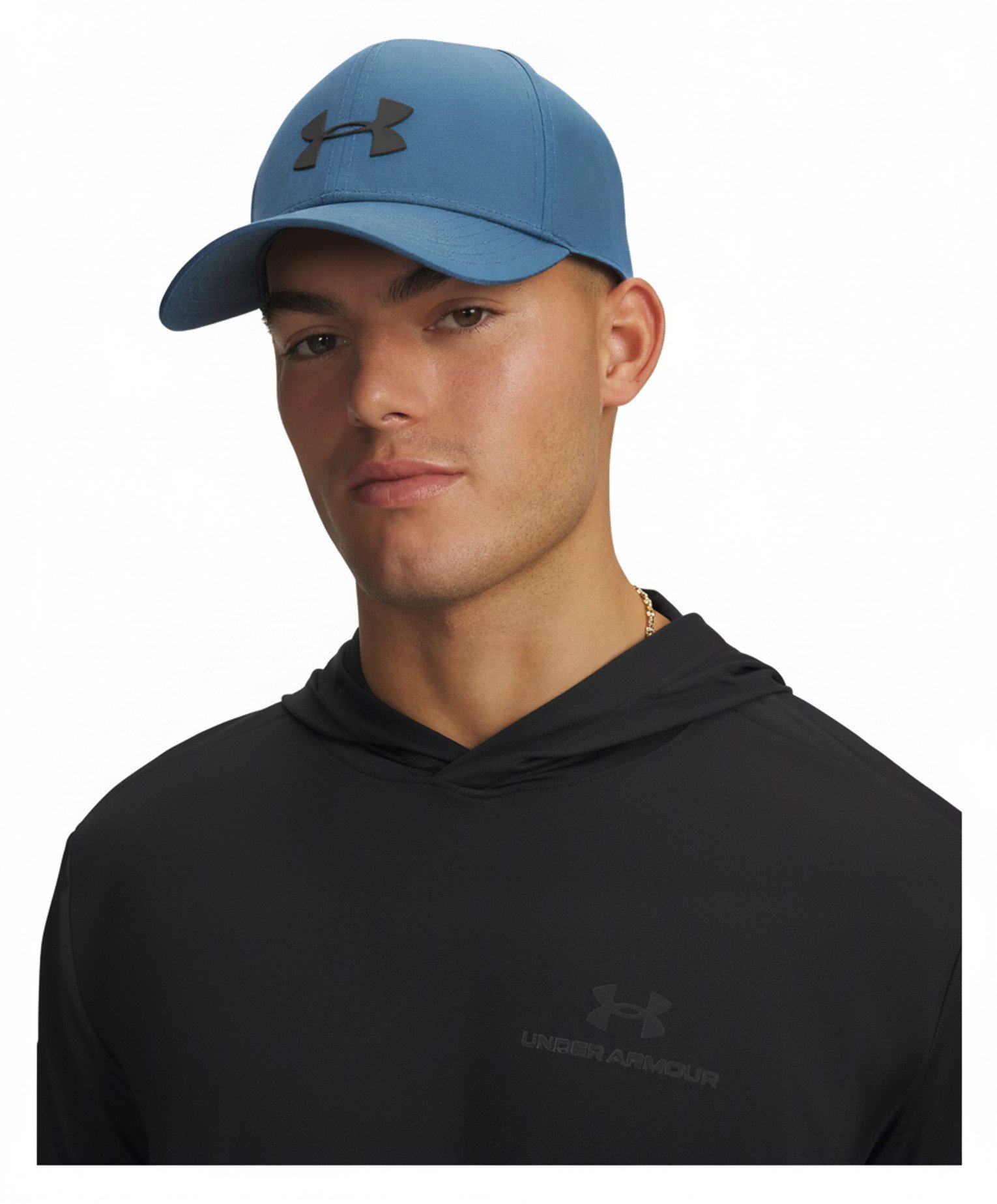 Under Armour Blitzing Low Storm Adj men's cap, wham blue