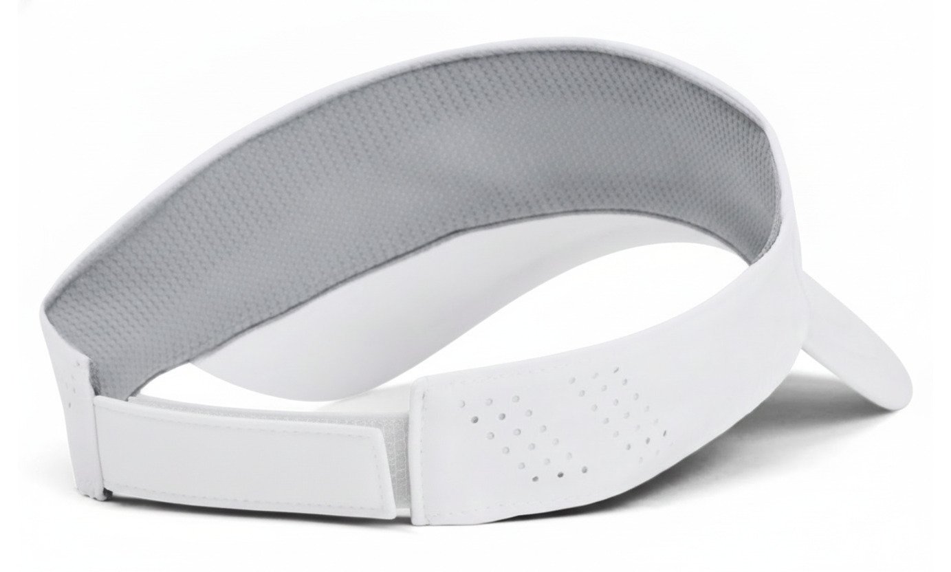 Under Armour Iso-chill Launch men's visor, white/reflective