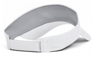Under Armour Iso-chill Launch men's visor, white/reflective