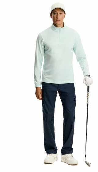 J.Lindeberg Tour Tech Mid Layer men's midlayer, Bay