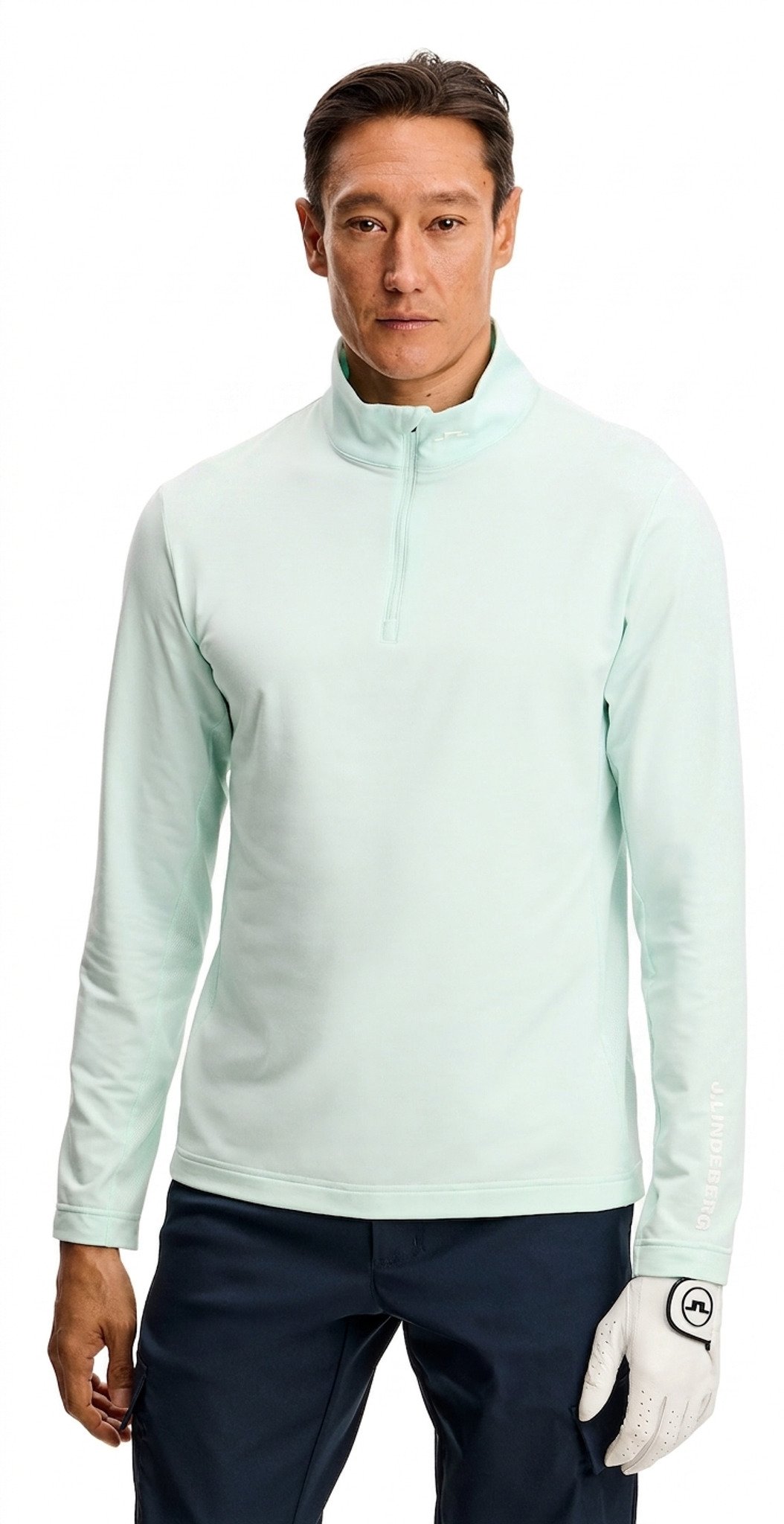 J.Lindeberg Tour Tech Mid Layer men's midlayer, Bay