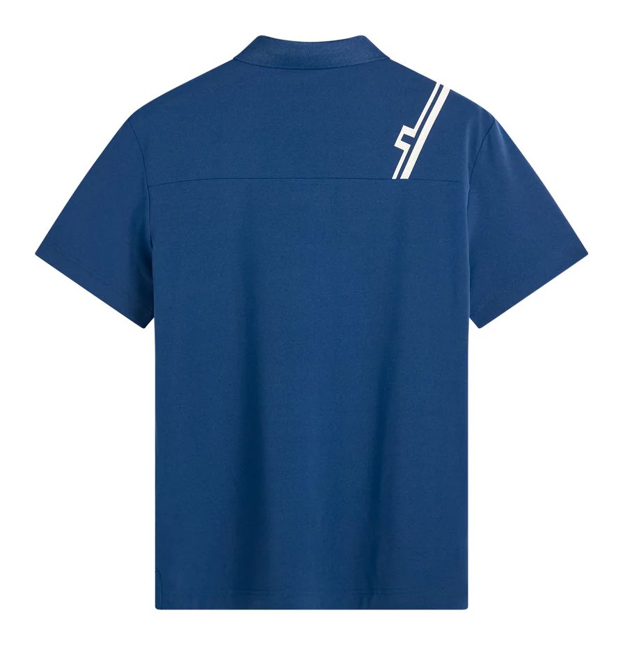 J.Lindeberg Fred Polo men's polo, Estate Blue