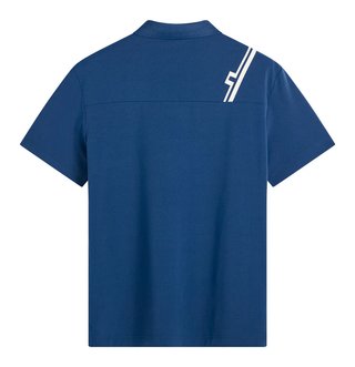J.Lindeberg Fred Polo men's polo, Estate Blue