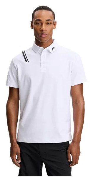 J.Lindeberg Fred Polo men's polo, White