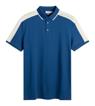 J.Lindeberg Jace men's polo, Estate Blue