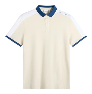 J.Lindeberg Jace men's polo, Moonbeam