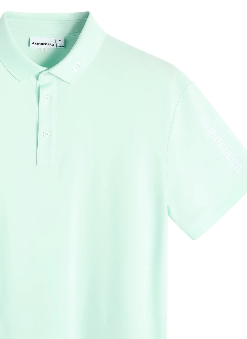 J.Lindeberg Tour Tech Polo men's polo, Bay