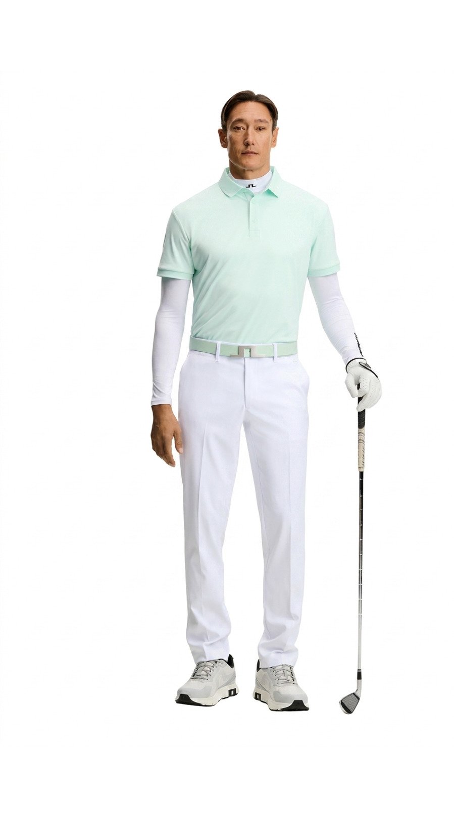 J.Lindeberg Tour Tech Polo men's polo, Bay