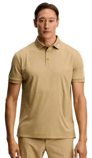 J.Lindeberg Tour Tech men's polo, kelp
