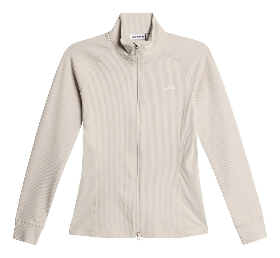 J.Lindeberg Mel Rib Mid Layer women's mid layer, Moonbeam