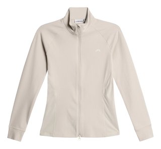 J.Lindeberg Mel Rib Mid Layer women's mid layer, Moonbeam