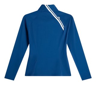 J.Lindeberg Nadu Quarter Zip women's mid layer, Estate Blue