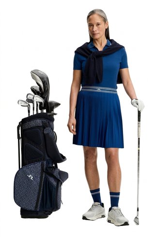 J.Lindeberg Melli women's polo, estate blue